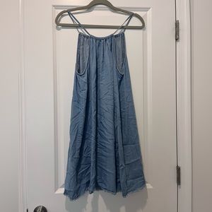 Light denim dress